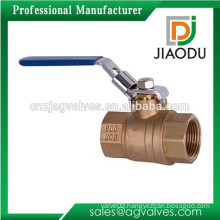 Forged Npt Female Threaded Brass Lockable Ball Valve For Water